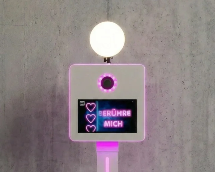 Premium Fotobox mit LED-Beleuchtung
